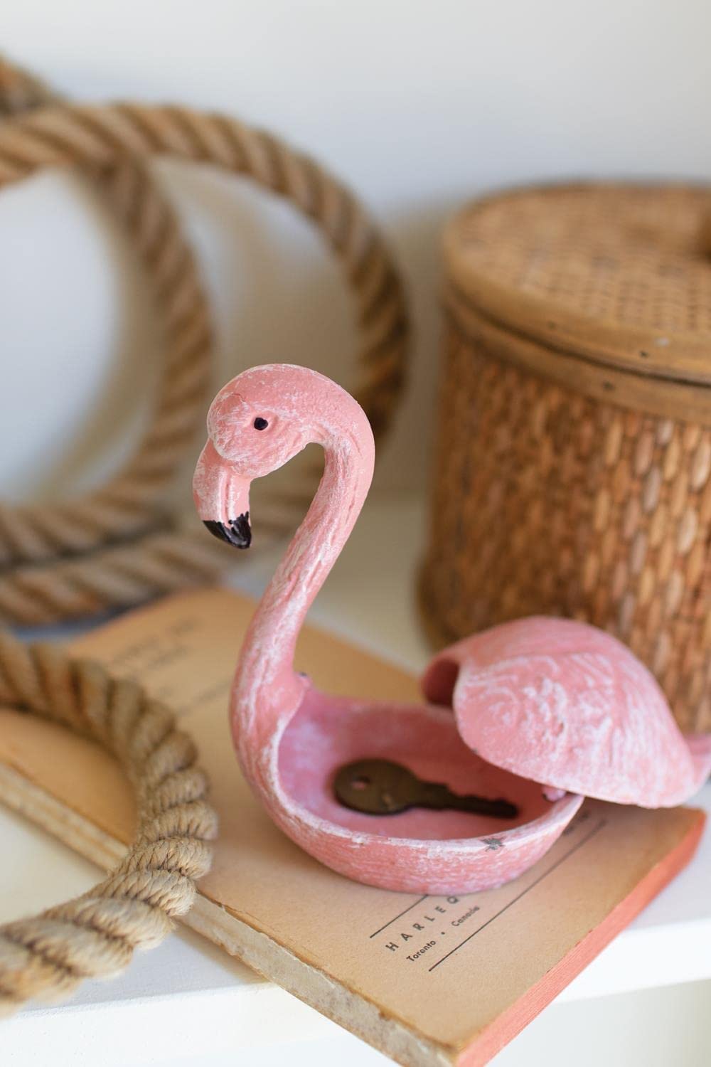 Amazon.com: Kalalou CYB1408 Animals/Insects Flamingo Hide-A Key in